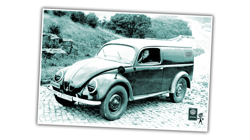 Illustration for article titled This Wartime Volkswagen Prototype Van Is Fascinating and a Little Confusing